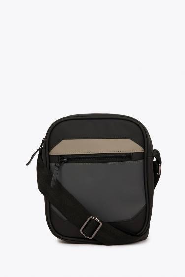 Faux Leather Crossbody Bag