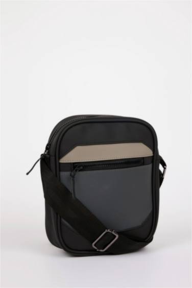 جنطة كروس بودي رجالي جلد صناعي