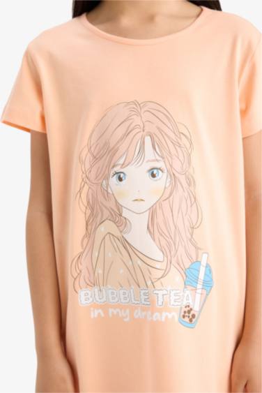 Қыздарға қысқа жеңді Көйлек