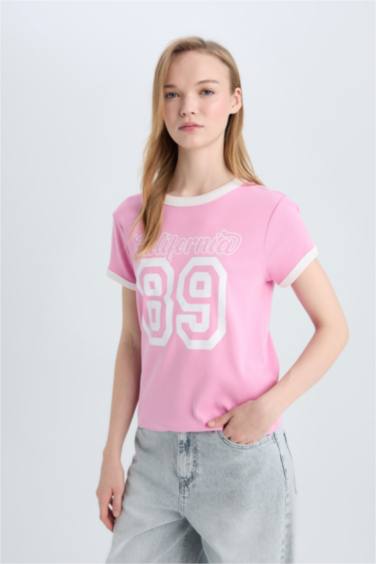 Regular Fit Ribana Short Sleeve T-Shirt