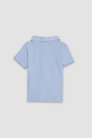 Baby Boy Regular Fit Pique Polo T-Shirt