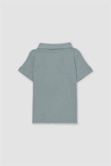 Baby Boy Regular Fit Pique Short Sleeve Polo T-Shirt