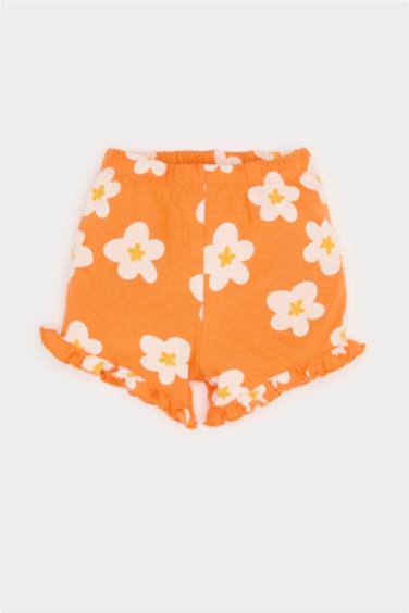 سيت بيبي بناتي شورت وتيشيرت فلورال - قطعتين