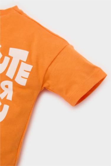 سيت بيبي بناتي شورت وتيشيرت فلورال - قطعتين