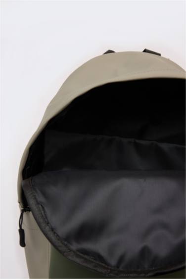 Faux Leather Backpack