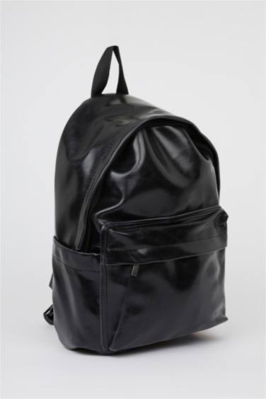 جنطة ظهر جلد صناعي