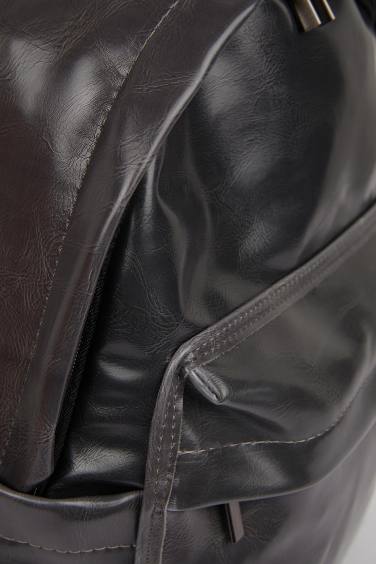 جنطة ظهر رجالي جلد صناعي