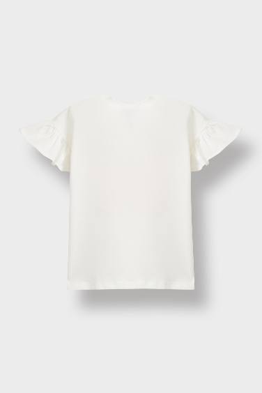 Baby Girl Regular Fit Fun Printed T-Shirt