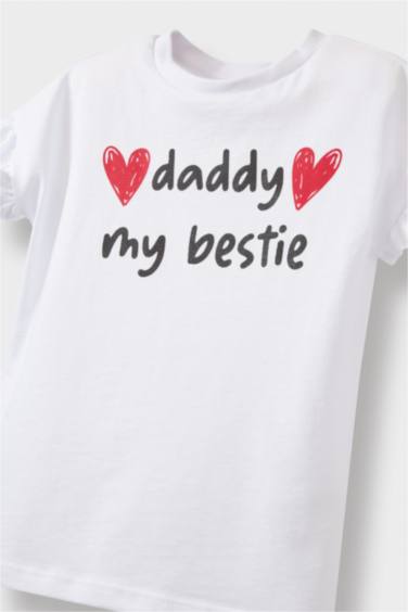 Baby Girl Regular Fit Fun Printed T-Shir