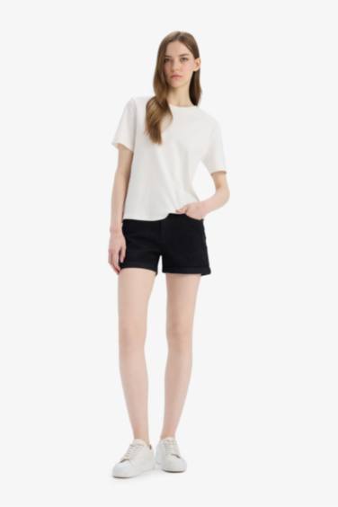 High Waist Straight Leg Denims