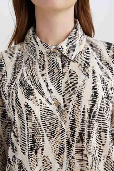 жейде мойыны Ұзын Жеңді Туника