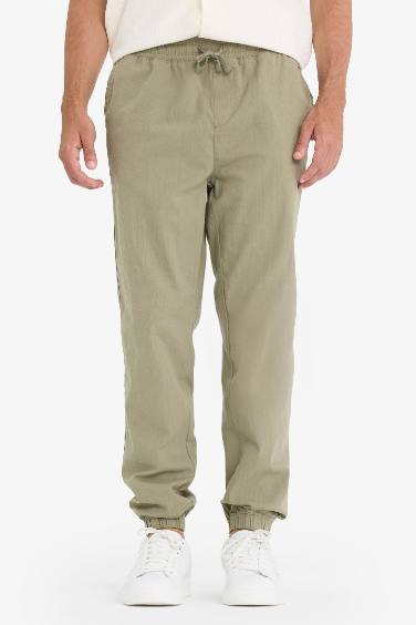 Cotton Cargo Jogger Pants