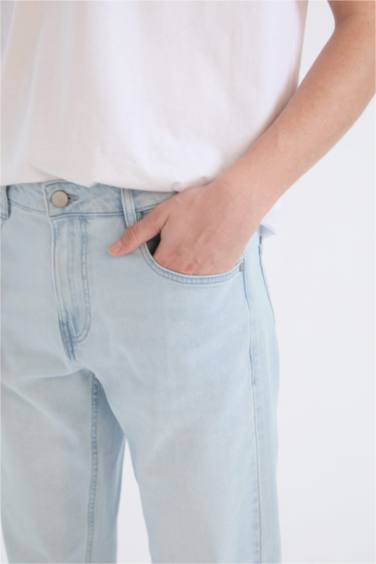 серджио - қалыпты пішім деним тұрақты етек Шалбар