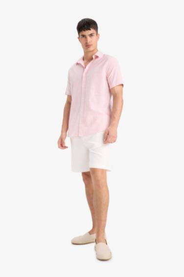 Relax Fit Cotton Bermuda Shorts