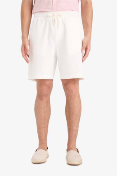 Relax Fit Cotton Bermuda Shorts