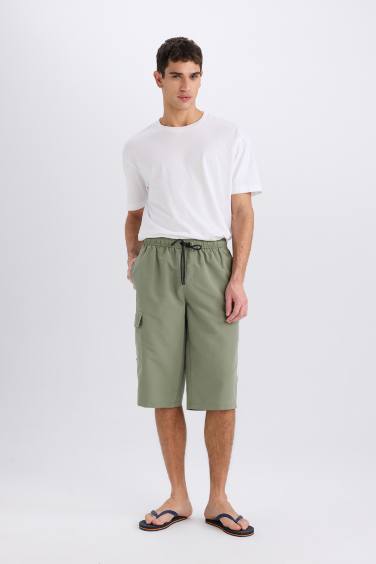 Long Fit Swim Shorts