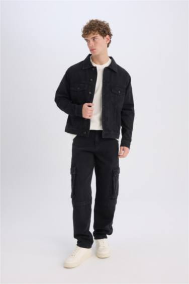 Джинсовая куртка стандартного кроя