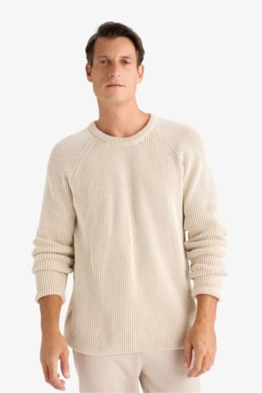 Standard Fit Crew Neck Knitwear Pullover