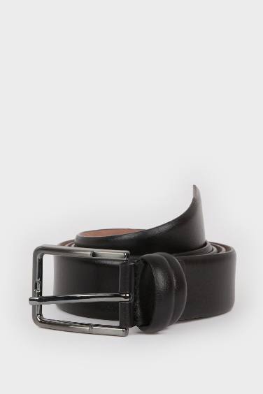 Man Leather Jean Belt