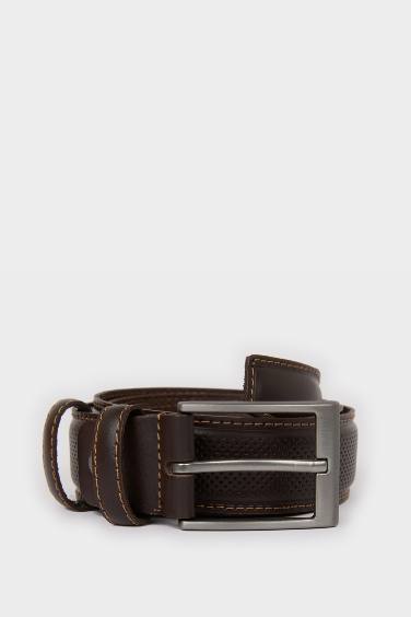 Man Leather Jean Belt