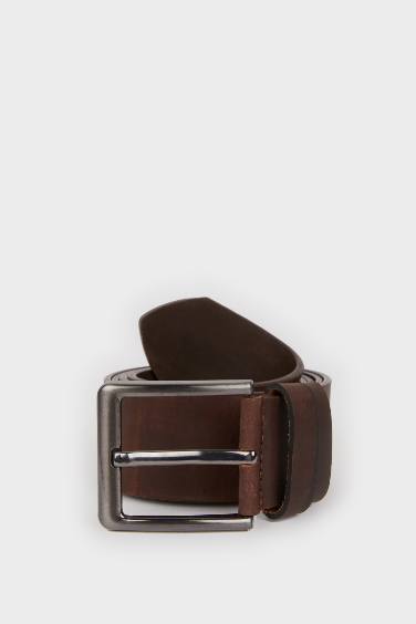 Man Leather Jean Belt