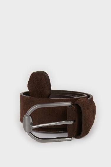 Man Leather Jean Belt