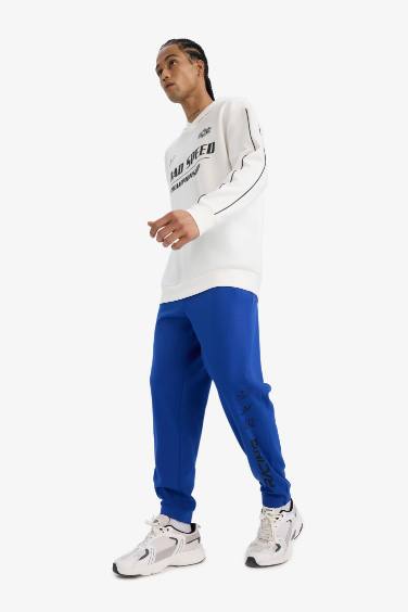 DeFactoFit Standard Fit Elastic Band Scuba Fabric Sweatpants