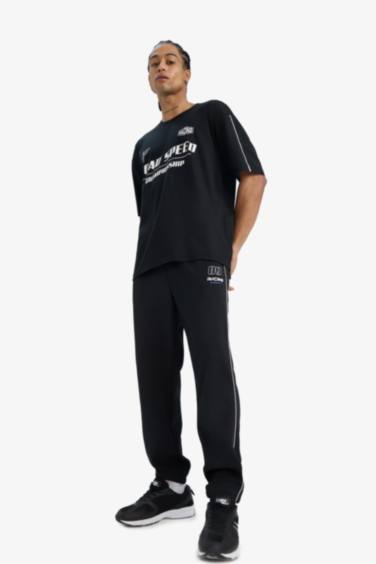 DeFactoFit Standard Fit Elastic Band Scuba Fabric Sweatpants