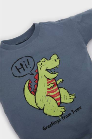 Baby Boy Dinosaur Printed 2 Piece Set