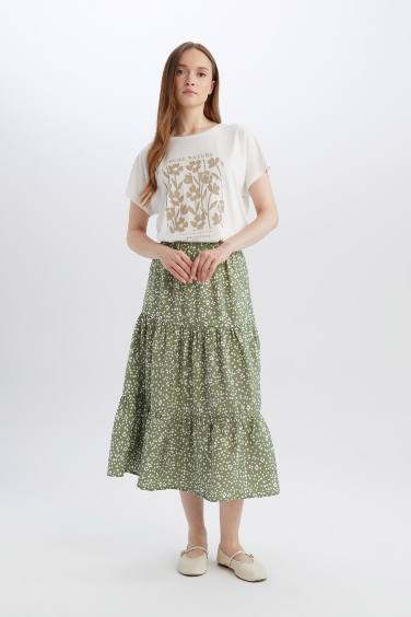 Traditional Regular Fit Floral Short Sleeve T-Shirt