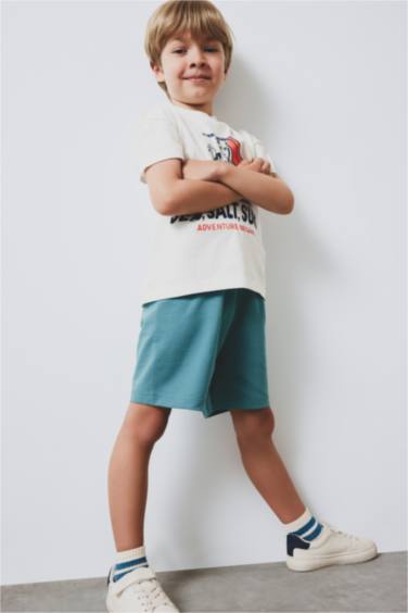 سيت بيبي ولادي بطبعة حيوانات - قطعتين