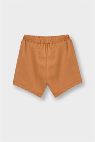 Комплект из 2 предметов для мальчика с принтом льва, футболка с коротким рукавом, шорты на эластичном поясе