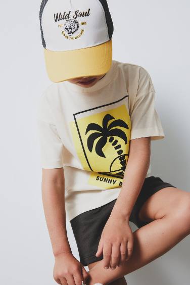 سيت بيبي ولادي بطبعة نخيل - قطعتين