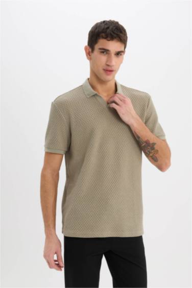 Regular Fit Short Sleeve Polo T-Shirt