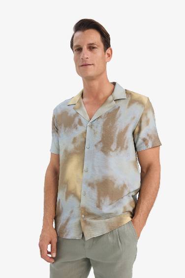 Chemise en Aerobin à manches courtes Coupe moderne