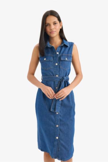 Soft Denim Dress