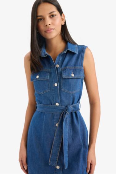 Soft Denim Dress