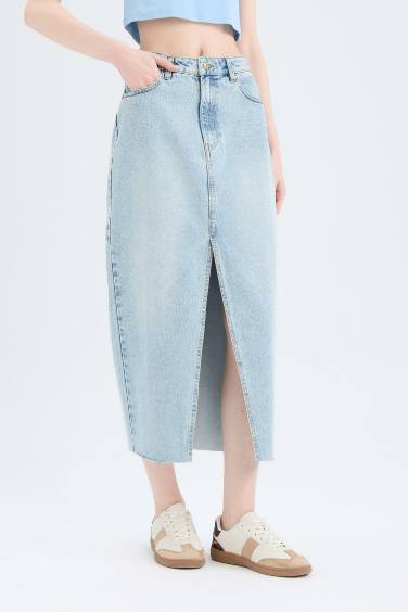 Long Fit Midi Jean Etek