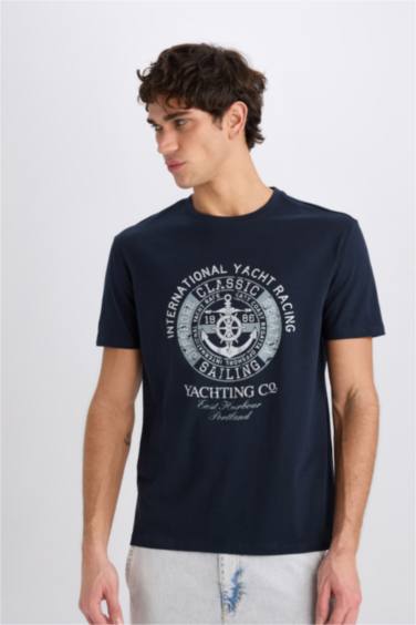 Regular Fit Crew Neck Short Sleeve T-Shirt