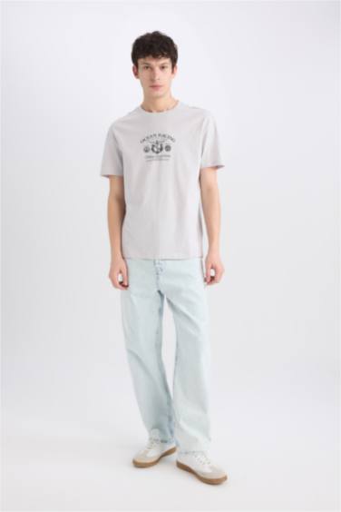 Regular Fit Crew Neck Short Sleeve T-Shirt