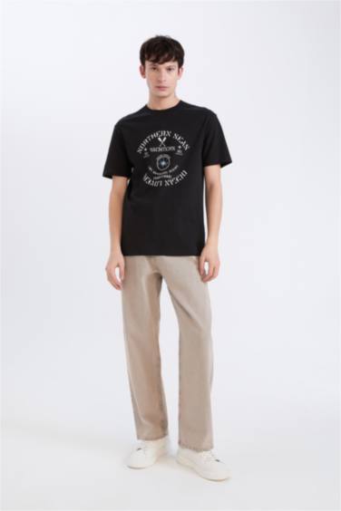 Regular Fit Crew Neck Short Sleeve T-Shirt