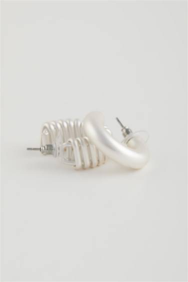 تراجي نسائي فضي - قطعتين