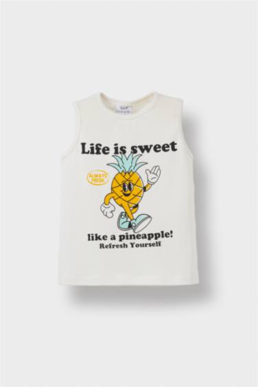 Boy Baby Fruit Patterned 2 Piece Set