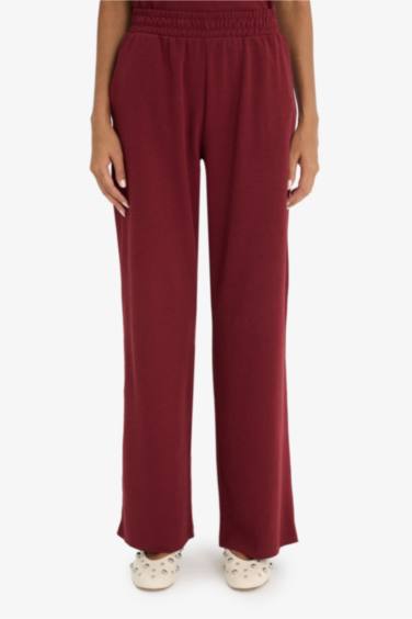 Wide Leg Basic Trousers