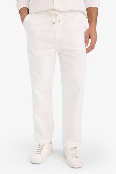 %100 Pamuk Wide Leg Geniş Paça Jean Pantolon