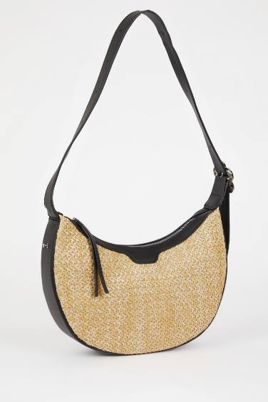Woman Straw Shoulder Bag