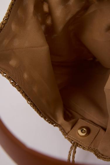 Woman Straw Shoulder Bag