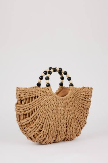 Woman Straw Shoulder Bag