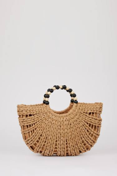 Woman Straw Shoulder Bag