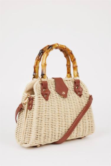 Woman Straw Shoulder Bag